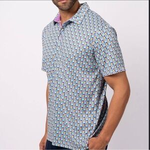 Swannies Golf‎ Men's Violet Braxton Polo NWT - Size Large